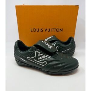 Louis Vuitton Footprint Soccer Sneaker Green Fits 9 US 7 LV